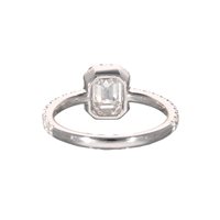 Vicenza - Piazzetta Palladio 2 - Anillo Crivelli Hombre DIAMANTI in Oro blanco Diamante 0.51 Ct 372-3645-GI-3/4 BR - 372-3645-GI-3/4 BR